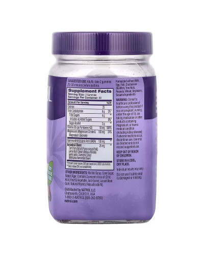Здоровий сон та відновлення, без мелатоніну, смак вишні, Sleep & Restore, Natrol, 60 жувальних цукерок