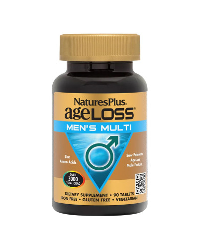 Мультивитамины для Мужчин, AgeLoss, Natures Plus, 90 таблеток