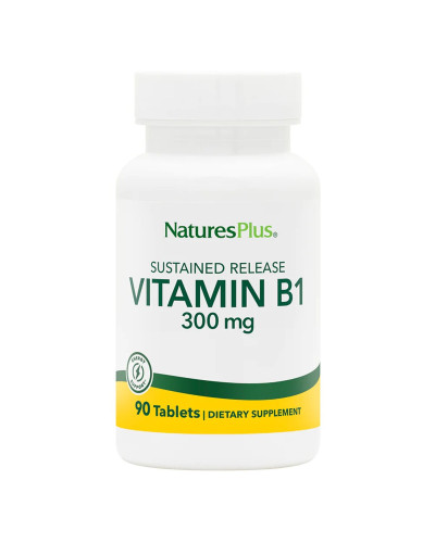 Вітамін В1 (Тіамін), Natures Plus, 300 мг, 90 Таблеток