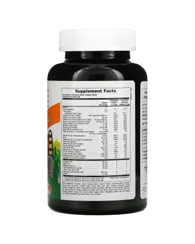 Мультивітаміни для Дітей, Смак Апельсина, Animal Parade Gold, Natures Plus, 180 жувальних таблеток