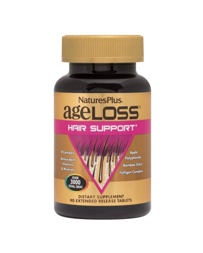 Комплекс для волос AgeLoss, Hair Support, Natures Plus, 90 таблеток