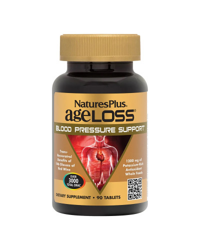 Підтримка кров'яного тиску, Ageloss Blood Pressure, Natures Plus, 90 таблеток