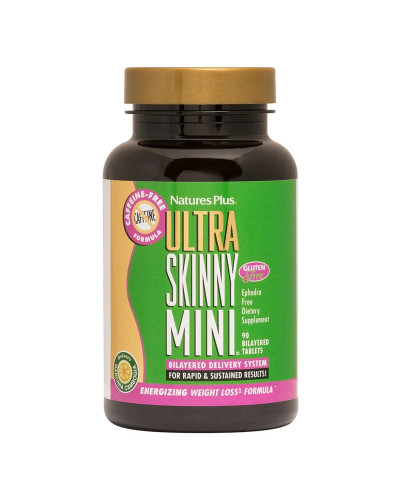 Комплекс для Похудения, Ultra Skinny Mini, Natures Plus, 90 таблеток
