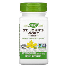 Зверобой, 350 мг, St. John's Wort, Nature's Way, 100 капсул