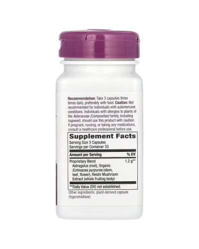 Ехінацея, астрагал та рейші, 1200 мг, Echinacea Astragalus&Reishi, Nature's Way, 100 вегетаріанських капсул Ехінацея, астрагал та рейші, 1200 мг, Echinacea Astragalus&Reishi, Nature's Way, 100 вегетаріанських капсул