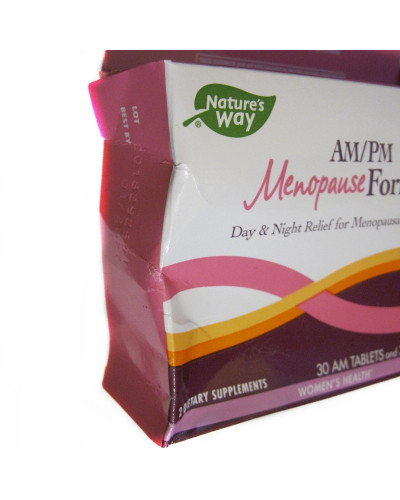 УЦІНКА Жіноче здоров'я при менопаузі, день/ніч, AM/PM Menopause Formula, Nature's Way, 60 таблеток (м'ята коробка)