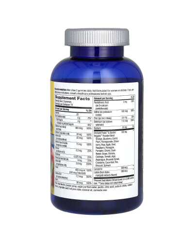 Мультивітаміни для чоловіків 50+, смак фруктів, Alive! Men's 50+ Multivitamin Gummy, Nature's Way, 150 жувальних цукерок
