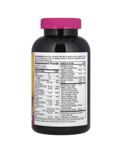 Мультивітаміни для жінок 50+, смак ягід, Alive! Women's 50+ Multivitamin Gummy, Nature's Way, 150 жувальних цукерок