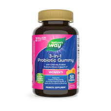 Пробиотики для женщин, вкус апельсина, Women's Probiotic, Nature's Way, 50 жевательных конфет