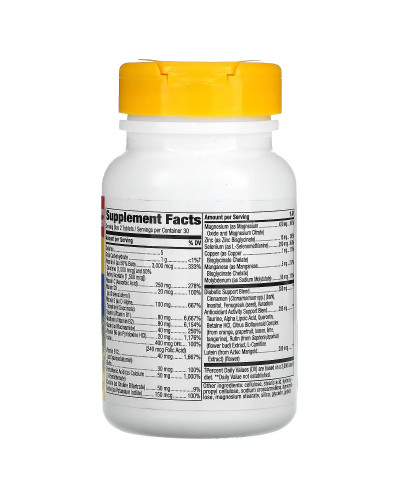 Мультивітаміни для Діабетиків, Completia, Diabetic Multi-Vitamin, Nature's Way, 60 таблеток
