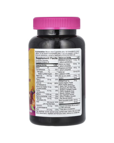 Мультивітаміни для жінок, смак ягід, Alive! Women's Gummy Multivitamin, Nature's Way, 60 жувальних цукерок