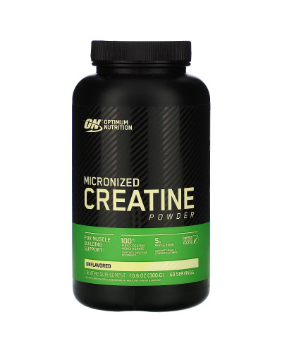 Креатин Микронизированный порошок, Micronized Creatine Powder, Optimum Nutrition, 300 гр