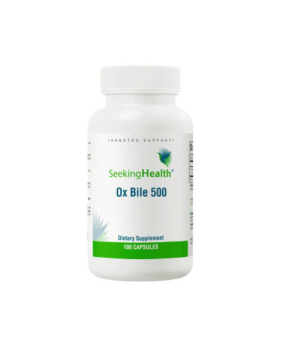 Бычья желчь, 500 мг, Ox Bile, Seeking Health, 100 капсул
