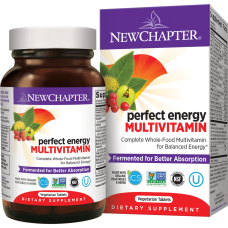 Витамины Для поддержки Энергии, Perfect Energy, New Chapter, 36 Таблеток