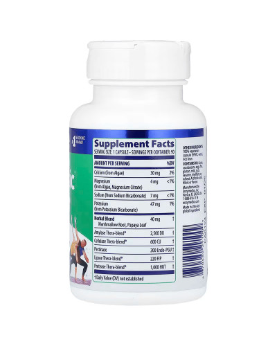 Ферменти для підтримки pH балансу, pH-Basic, Enzymedica, 90 капсул