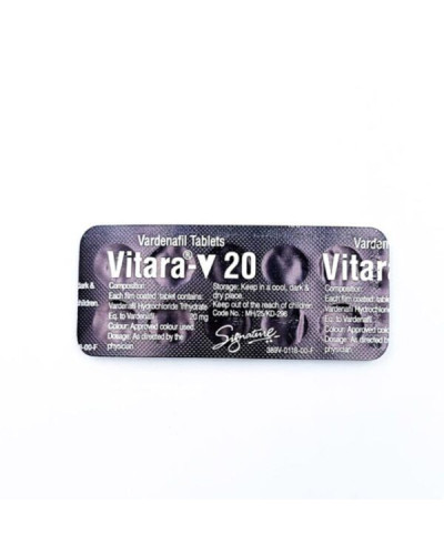 Левітра Vitara 20 mg (Варденафіл)