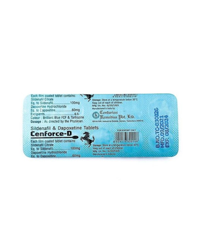 Cenforce D (силденафіл + дапоксетин)