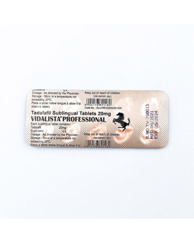 Сіаліс Vidalista Professional 20 mg