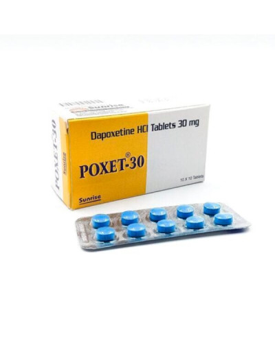 Дапоксетин Poxet 30 mg Дапоксетин Poxet 30 mg