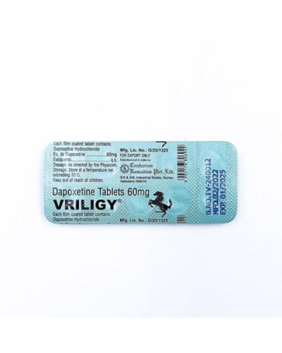 Дапоксетин Vriligy 60 mg (Вріліджі)