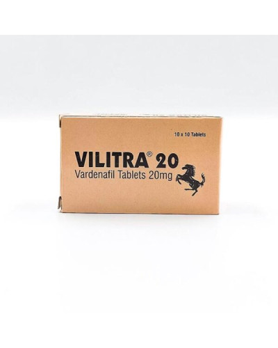 Левітра Vilitra 20 mg (Варденафіл)