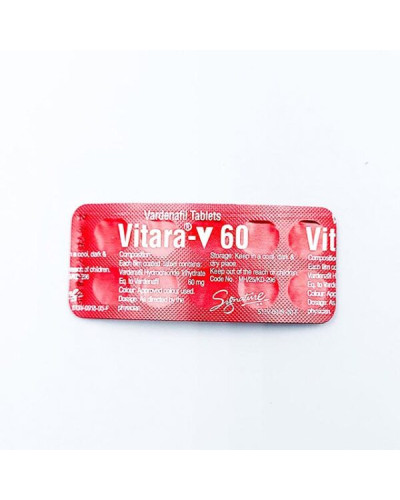 Левитра Vitara V 60 mg (Варденафил)