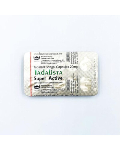 Tadalista Super Active 20 mg