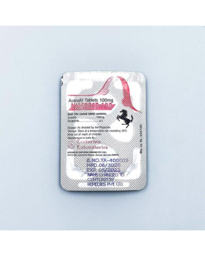 Дженерік Стендра Avaforce 100 mg