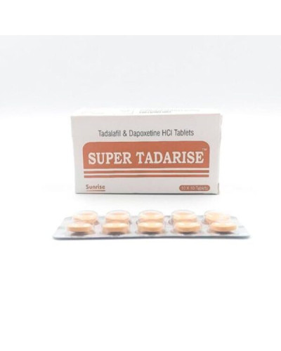 Таблетки Super Tadarise (дапоксетин + тадалафіл) Таблетки Super Tadarise (дапоксетин + тадалафіл)