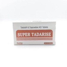 Таблетки Super Tadarise (дапоксетин + тадалафил)