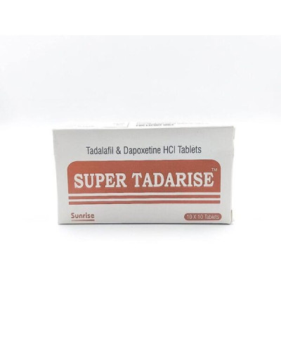 Таблетки Super Tadarise (дапоксетин + тадалафіл)