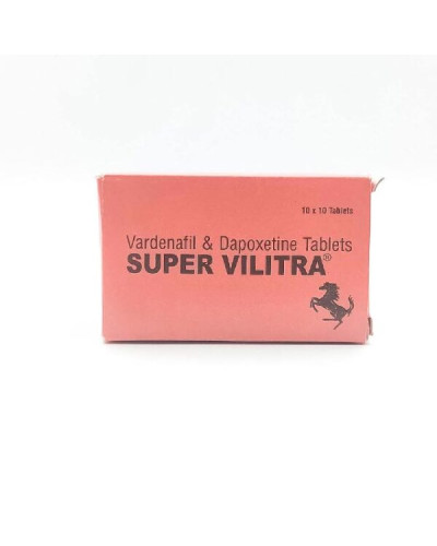 Таблетки Super Vilitra (варденафіл + дапоксетин)