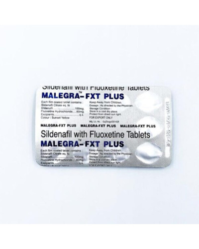 Malegra FXT Plus (силденафил + флуоксетин) Malegra FXT Plus (силденафил + флуоксетин)
