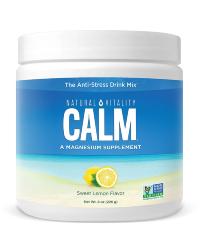 Напиток-Антистресс, вкус сладкий лимон, CALM, The Anti-Stress Drink Mix, Natural Vitality, 226 гр