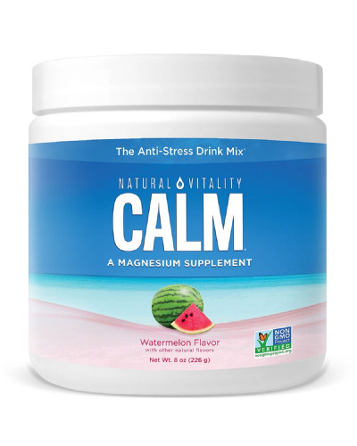 Напій-Антистрес, смак арбузу, CALM, Anti-Stress Drink Mix, Natural Vitality, 226 гр