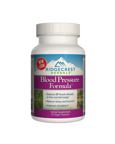 Комплекс для Нормализации Кровяного Давления, RidgeCrest Herbals, 60 гелевых капсул