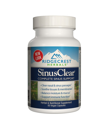 Комплекс для Поддержки и Защиты Верхних Дыхательных Путей, SinusClear, RidgeCrest Herbals, 60 гелевых капсул