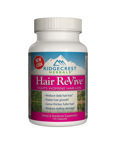 Комплекс от Выпадения Волос для Женщин, Hair ReVive, RidgeCrest Herbals, 120 капсул