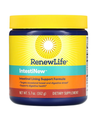 Поддержка слизистой оболочки кишечника, IntestiNew, Intestinal Lining Support Formula, Renew Life, 162 г