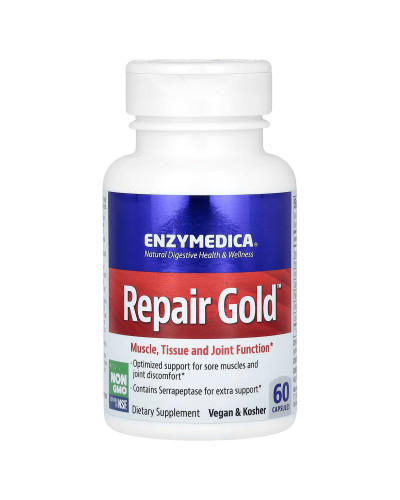 Комплекс ферментів для суглобів, Repair Gold, Enzymedica, 60 капсул