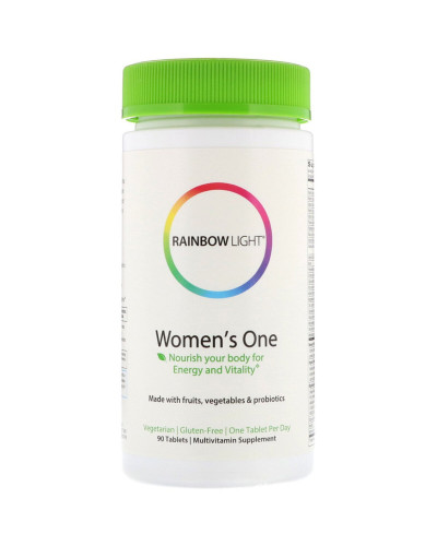 Мультивітаміни для Жінок, Women's One, Rainbow Light, 90 таблеток