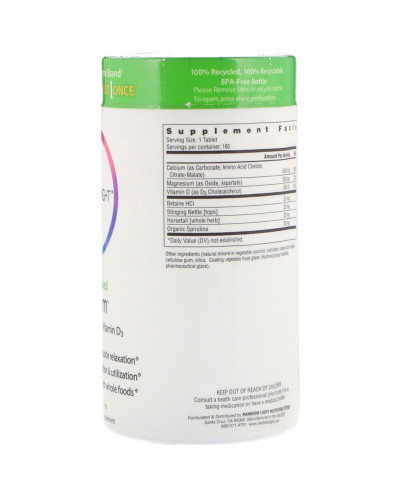 Кальцій з Магнієм і Вітаміном D3, Food-Based Calcium with Magnesium & Vitamin D3, Rainbow Light, 180 таблеток