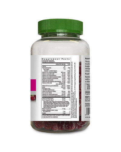 Мультивітаміни для Підтримки Енергії для Жінок, New Women's Multivitamin Gummies, Rainbow Light, 100 желейних цукерок