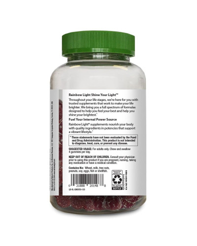 Мультивітаміни для Підтримки Енергії для Жінок, New Women's Multivitamin Gummies, Rainbow Light, 100 желейних цукерок