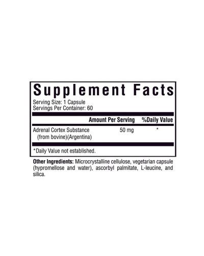 Поддержка надпочечников, Adrenal Cortex, Seeking Health, 60 капсул Поддержка надпочечников, Adrenal Cortex, Seeking Health, 60 капсул