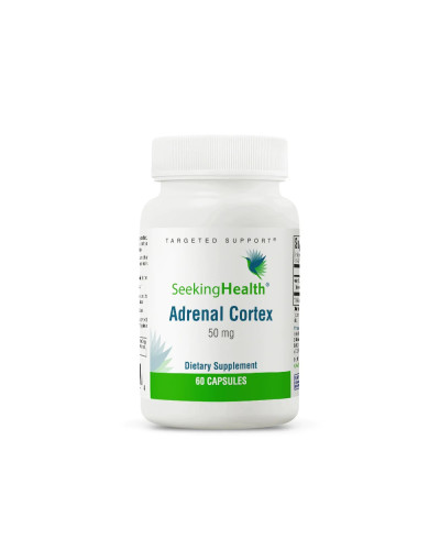 Поддержка надпочечников, Adrenal Cortex, Seeking Health, 60 капсул