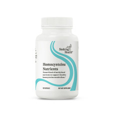 Здоровый уровень гомоцистеина, Homocysteine ​​Nutrients, Seeking Health, 60 капсул