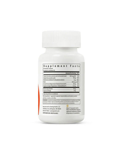Залізо з кофакторами, 29 мг, Optimal Iron With Cofactors, Seeking Health, 90 вегетаріанських капсул