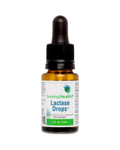 Лактаза в каплях, Lactase Drops, Seeking Health, 15 мл