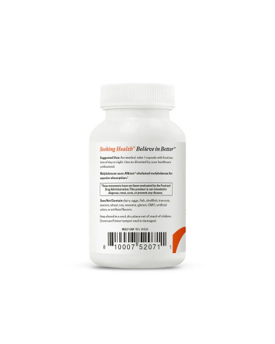 Молібден, 500 мкг, Molybdenum, Seeking Health, 90 капсул Молібден, 500 мкг, Molybdenum, Seeking Health, 90 капсул
